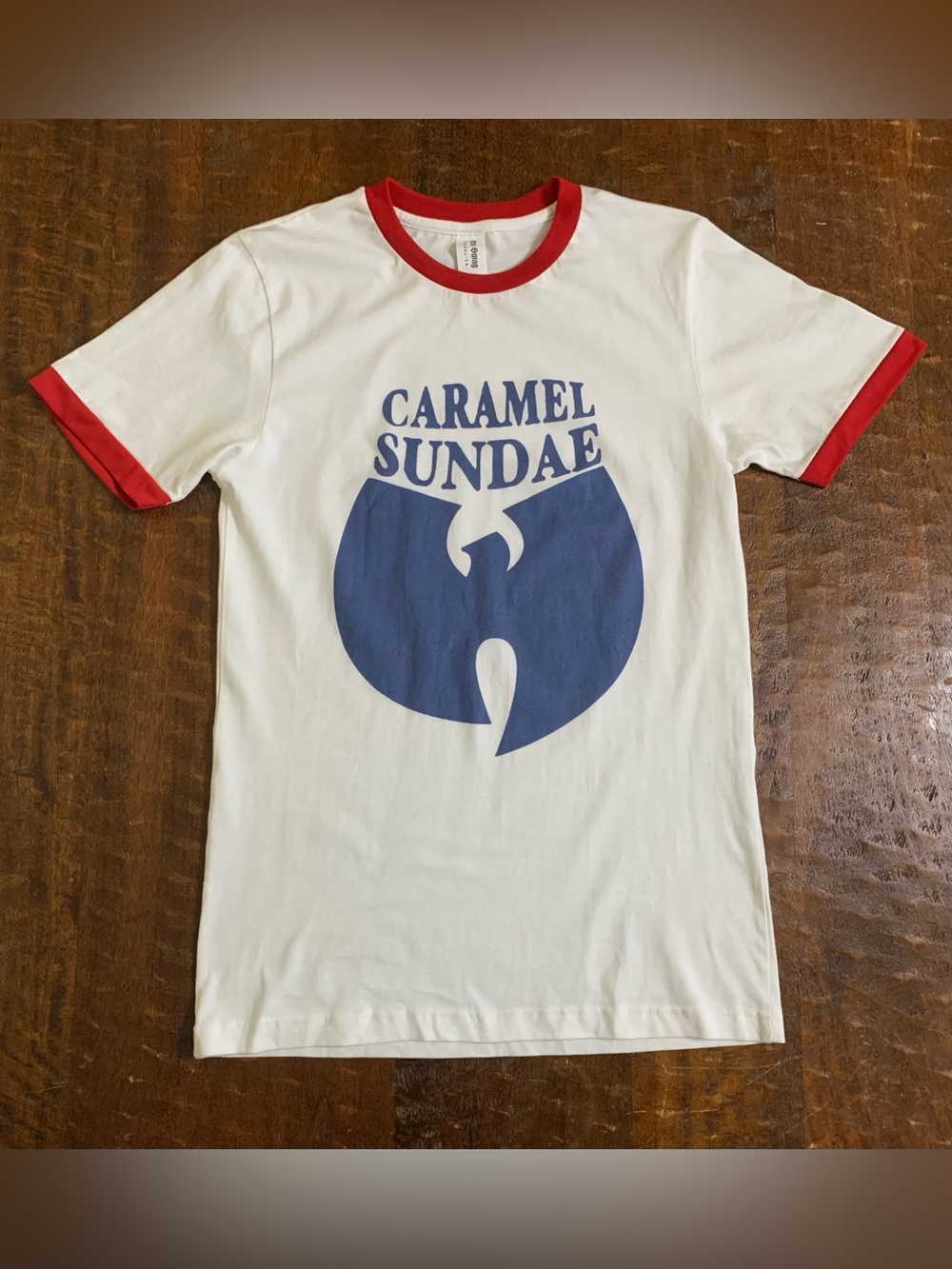 Retro Swag Size Small Wu Tang Clan Caramel Sundae Short Sleeve Graphic T-Shirt - Picture 7 of 7